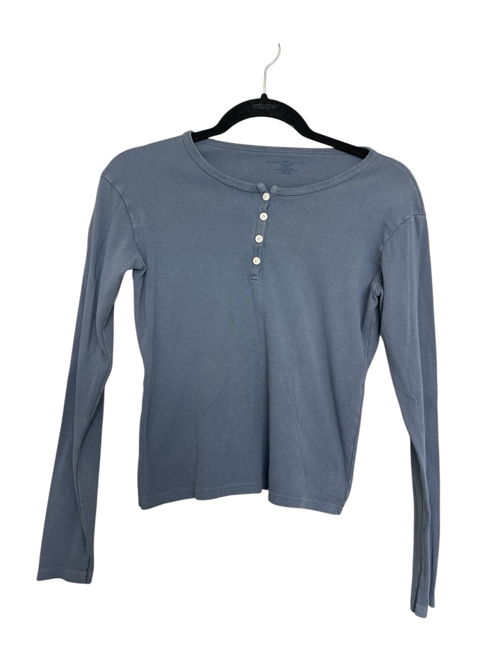 Brandy Melville Long-Sleeve Henley Top